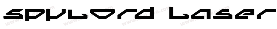 Spylord Laser Italic字体转换